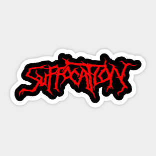 SUFFOCATION BAND Sticker